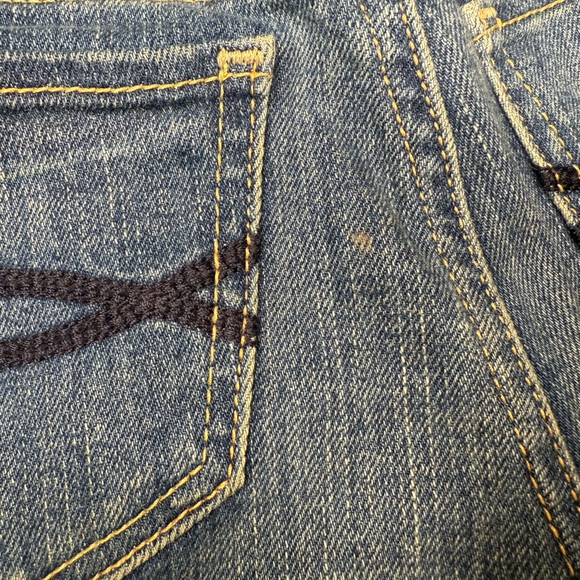 Y2K Abercrombie kids Low Cut Denim Shorts Girls size 12 - Picture 5 of 5